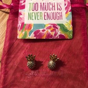 Lilly Pulitzer Pineapple Earrings